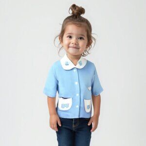 Kid things girl  fleece jacket